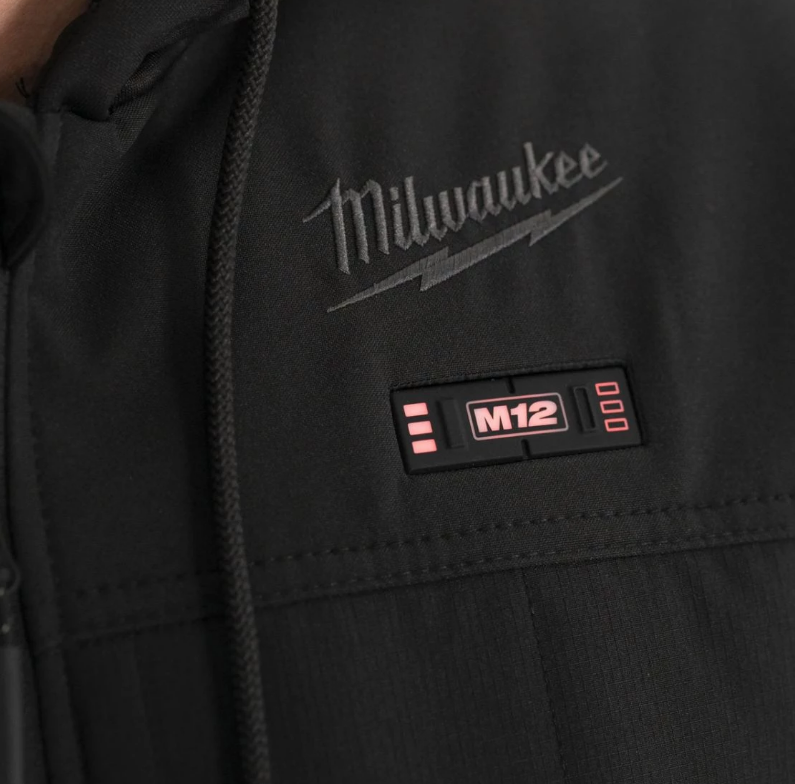 Milwaukee  M12 HPJbl2-0 L Isıtıcılı Puffer Mont Siyah 4932480073 Isıtıcılı Yelek