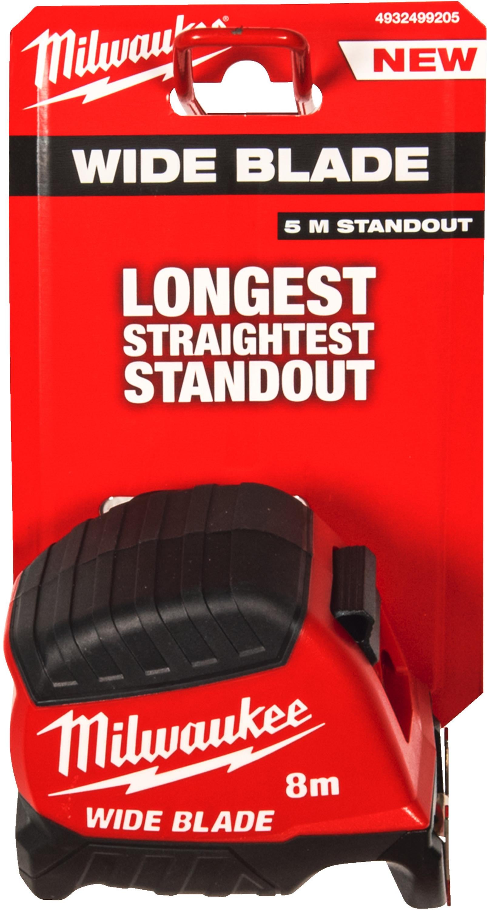Milwaukee Şerit Metre Geniş Bıçak Gen2 8M/35MM 4932499205Şerit Metreler