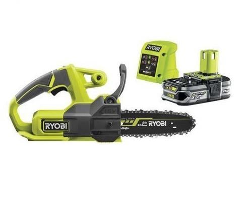Ryobı One+Akülü Testere Kömürsüz RY18CS20A-125 5133005415Benzinli Ağaç Motorları 