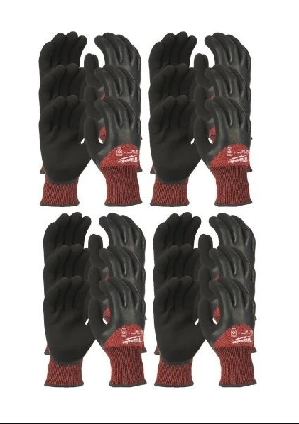 Milwaukee 3.Derece Kesik Korumalı Nitril Eldiven 10/XL PK(12) 4932479014Eldivenler