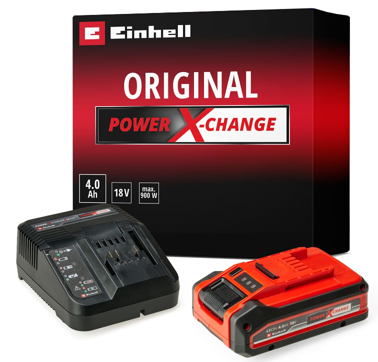 Einhell 18V 4,0AH PXC Akü Plus ve Şarj Aleti 4512159Yedek Akü & Şarj Cihazları