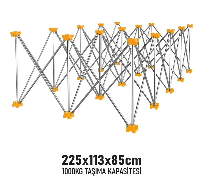 Sgs Katlanır Çalışma Tezgahı 225*113*85 cm SGS922Çalışma Tezgahları