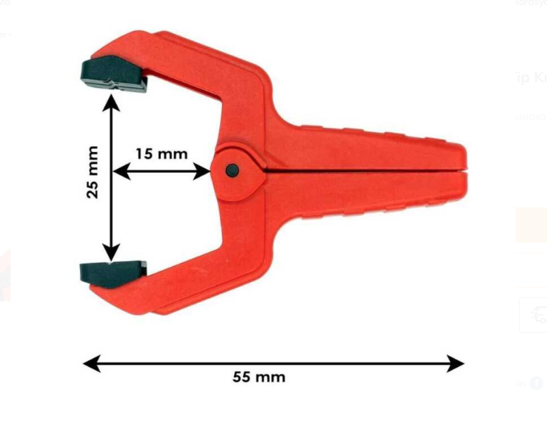 Rox Yaylı Mandal İşkence 25 mm 4'Lü 153ROX0146İşkence Grubu