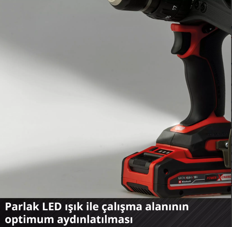 Einhell Tp-Cd 18/120 Lİ-İ BL +41 Solo Darbeli Vidalama 4514311Elektrikli Darbeli Matkaplar