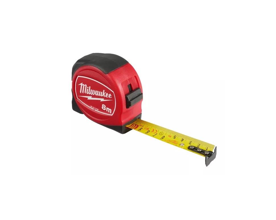 Milwaukee Şerit Metre Slimline 8MT 25 M 48227708Şerit Metreler