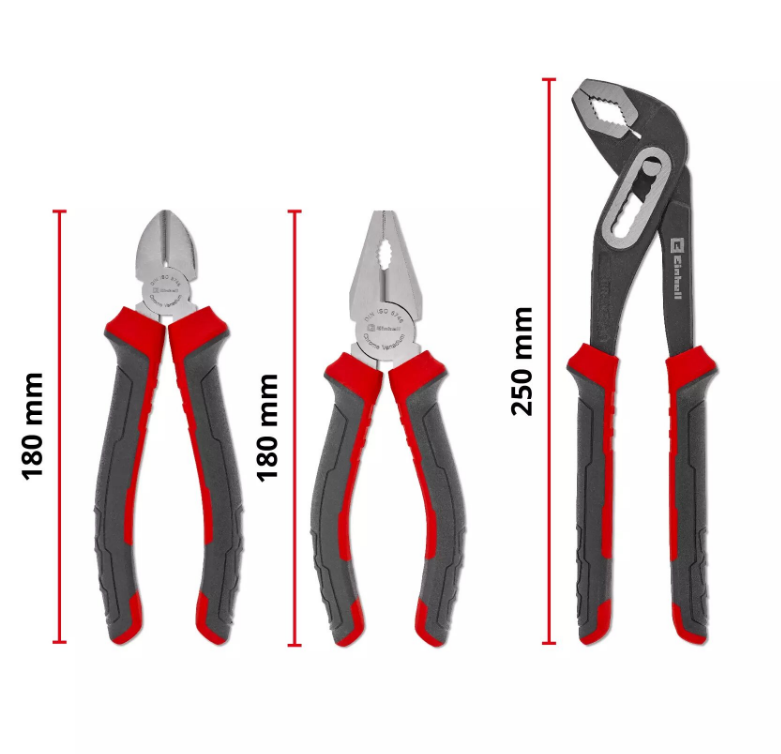 Einhell Pense Set 3 Parça 370531Penseler