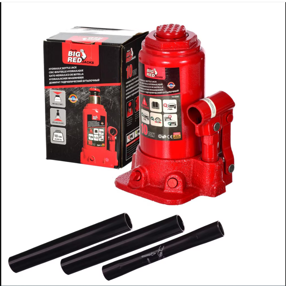 Bigred Şişe Kriko 10 Ton - T91004DKrikolar