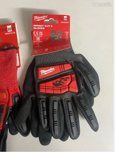 Milwaukee Darbeye ve Kesilmeye Dayanıklı Eldiven 5.Seviye 10/XXL 4932498537Eldivenler