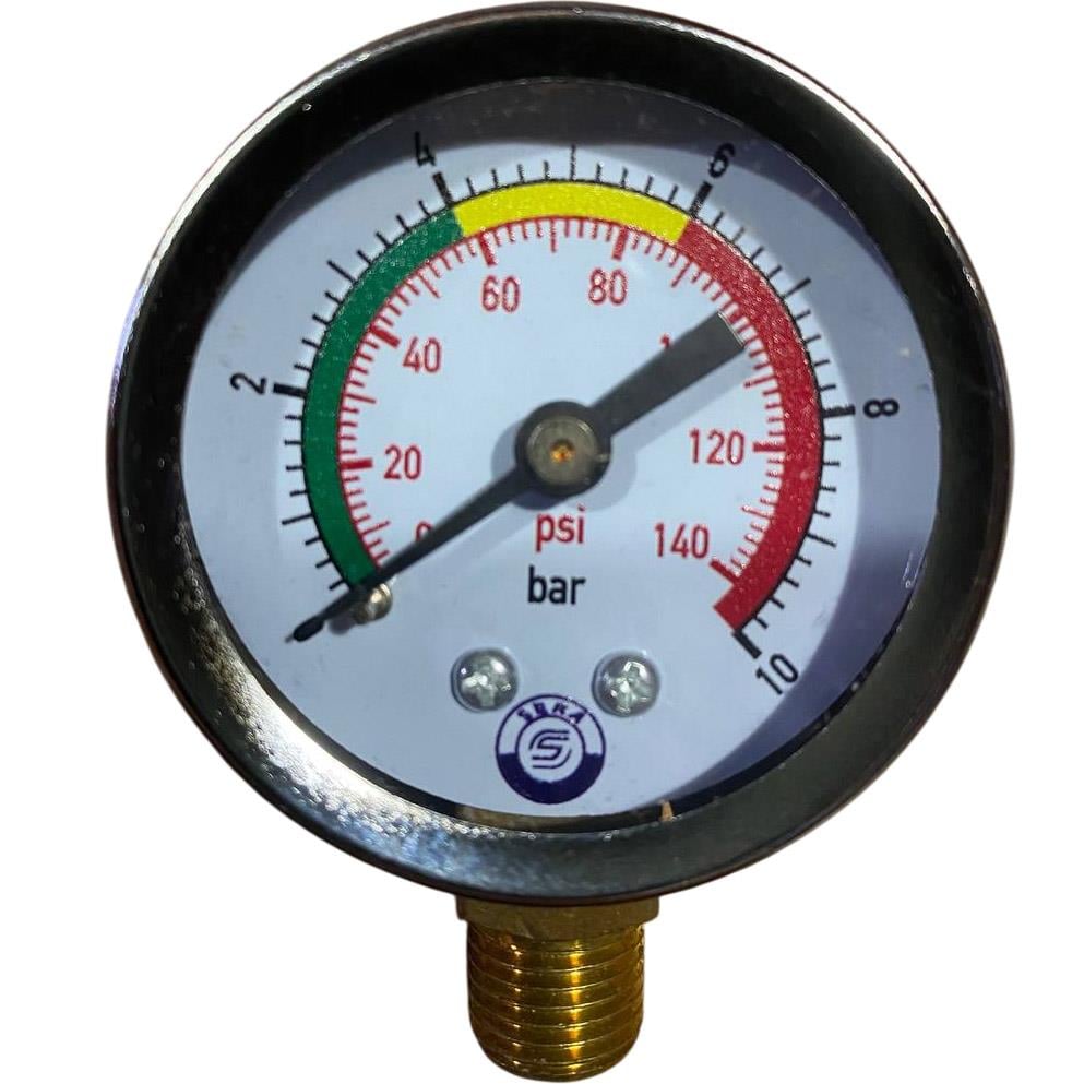 Sera PG-2 Monometre 50 MM 0-10 Bar Ölçüm Aletleri