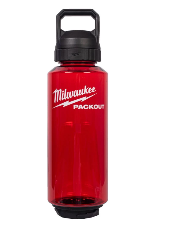 Milwaukee Packout Termos Şişe 1420 ML Kırmızı Kapaklı 4932498638Termoslar