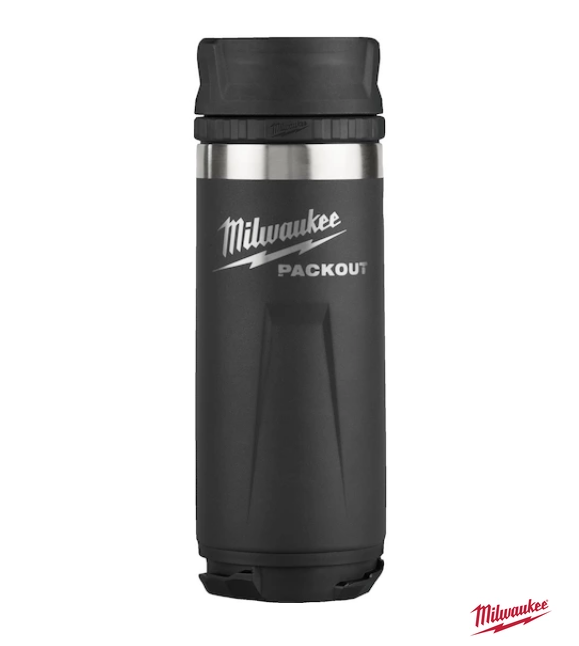 Milwaukee Packout Termos Bardak 532 ML Siyah 4932493474Termostatlar