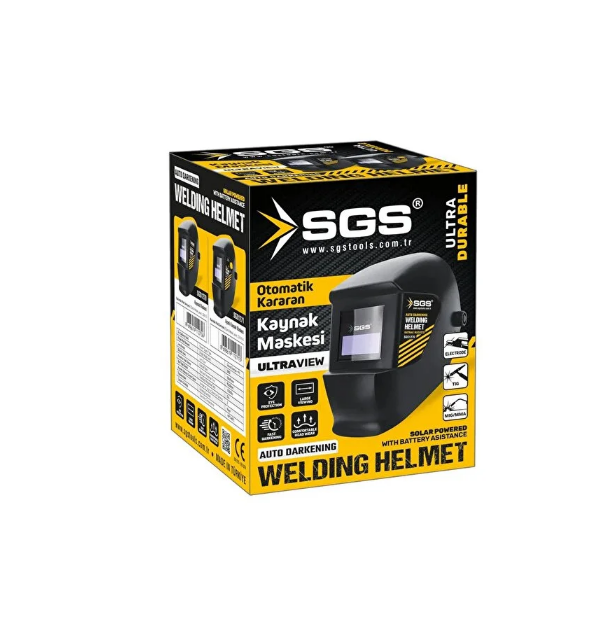 Sgs Colormatik Ayarlı Baş Kaynak Maskesi SGS1271Maskeler