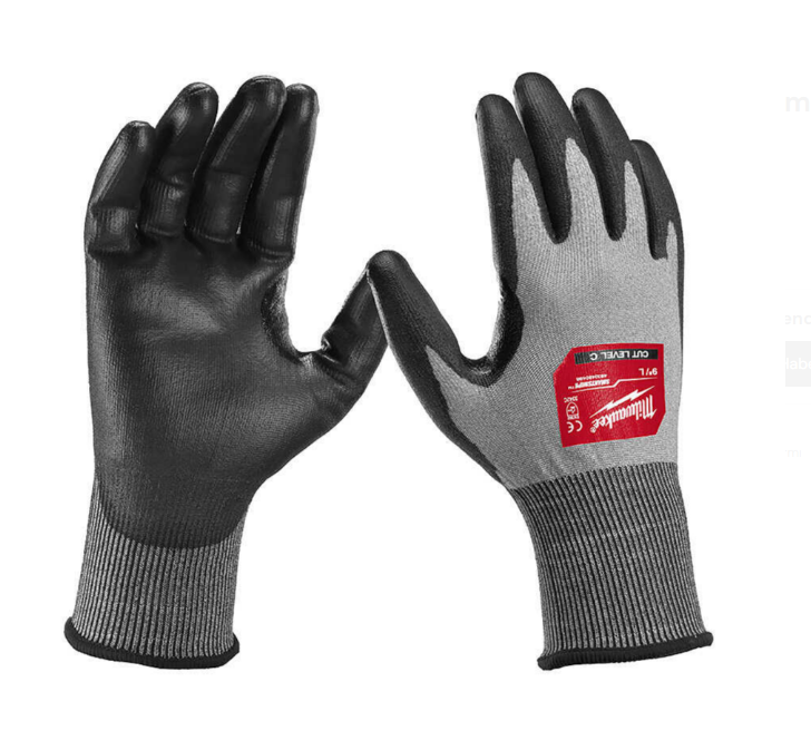 Milwaukee HI-Dex 3.Derece Kesik Korumalı Eldiven 10/XL 4932480499Eldivenler