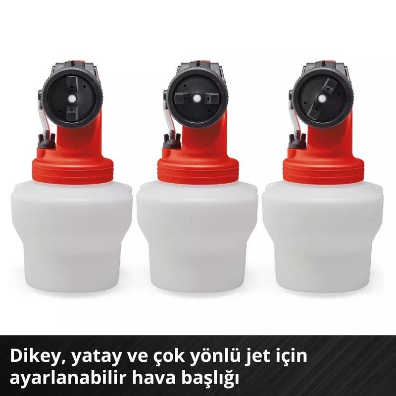 Einhell TE-SY 18/90 Lİ Solo Sprey Boya Tabanca Sistemi 4260040Boya Tabancaları