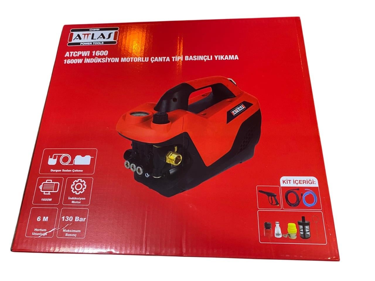 Attlas ATCPWI 1600 İndüksiyon Motorlu Basınçlı Yıkama A0901013Basınçlı Yıkama Makinaları