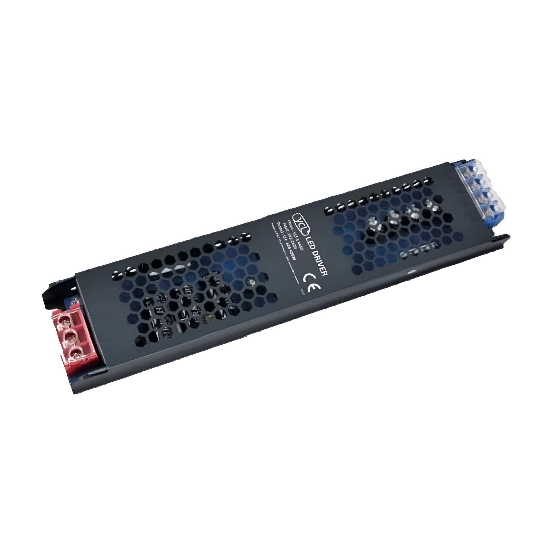 YCL YLT-S 4450 Slim Şerit Led Trafosu 40A 400W 12VLed Trafolar