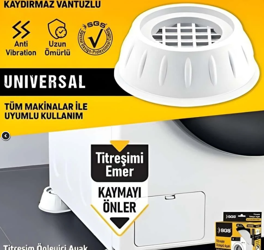 Sgs Titreşim Önleyici Ayak 4'Lü SGS6220Mobilya Ayakları