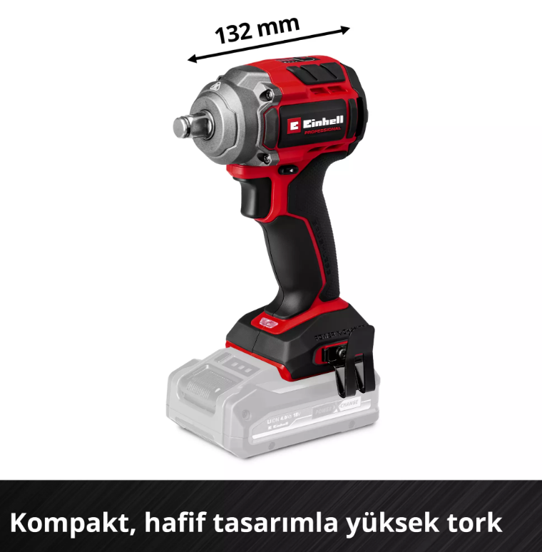 Einhell Tp-Cw 18/350-C Lİ BL Solo Darbeli Somun Sıkma Makinası 4510055Somun Sıkma
