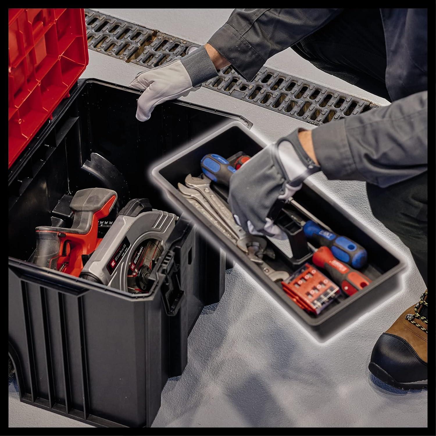 Einhell E-Case L Sistemj Plastik Tekerlekli Çanta 4540014Takım Çantaları