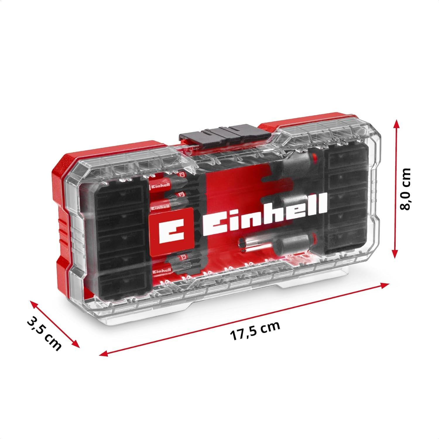 Einhell S-Case 28 Parçalı Darbeye Dayanıklı Uç Seti (25 Mm Uç, 50 Mm Uç, 60 Mm Uç Tutucu, Lokma Anahtar Uçları, Saklama Kutusu Dahil) Bits Uç Seti-108703Bits Uçlar ve Adaptörler