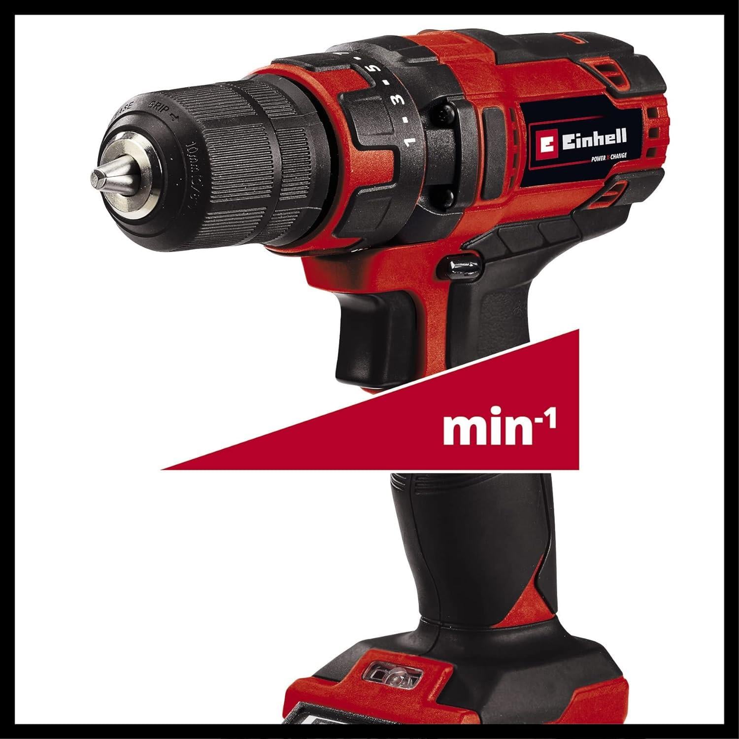 Einhell TC-CD 18/35 Lİ +39 (2*2.0Ah) Akülü Vidalama 4513957Akülü Matkaplar