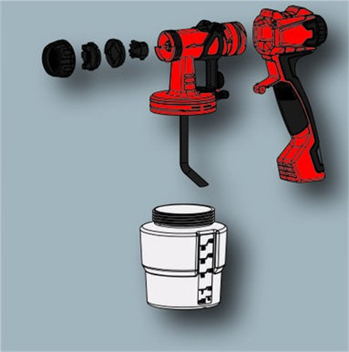 Einhell TC-SY 700 S Sprey Boya Sistemi 4260020Boya Tabancaları