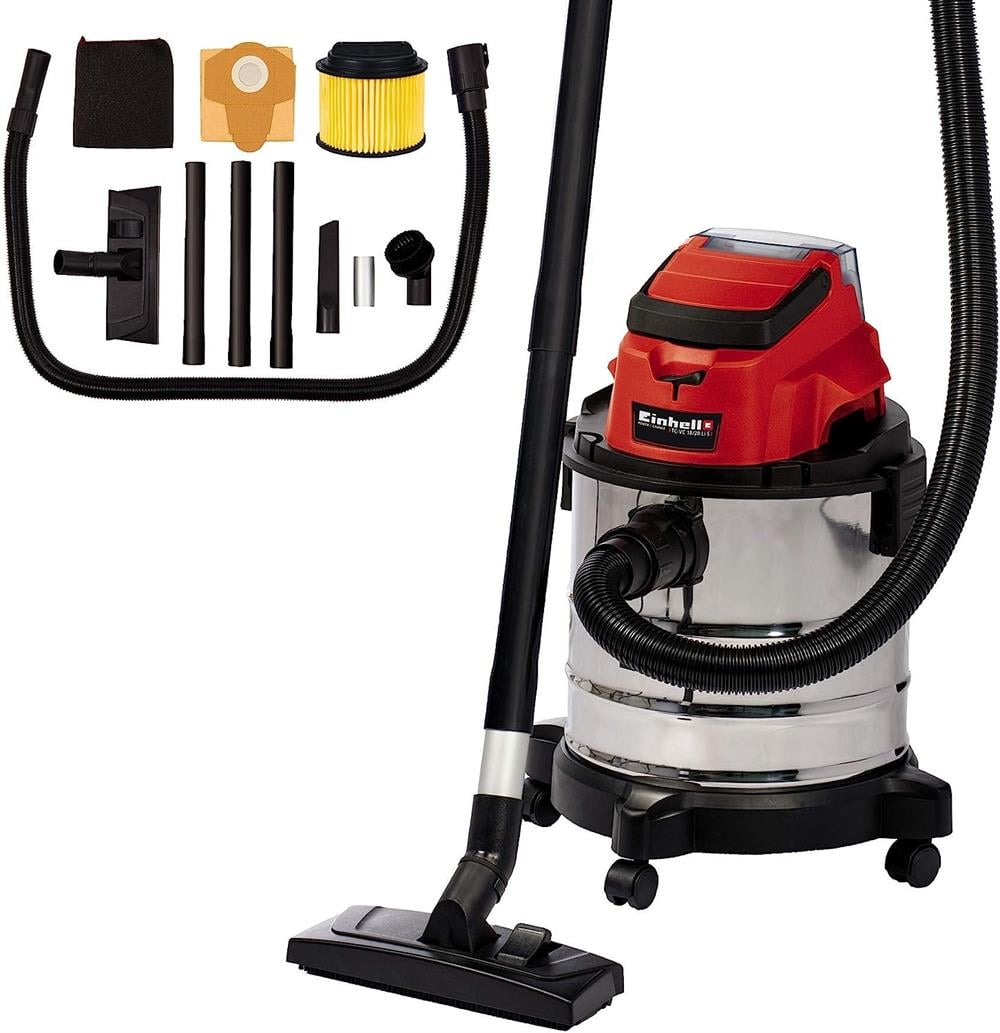 Einhell  TC-VC 18/20 Lİ S-SOLO Akülü Islak/Kuru Süpürge 2347130Islak - Kuru Süpürge