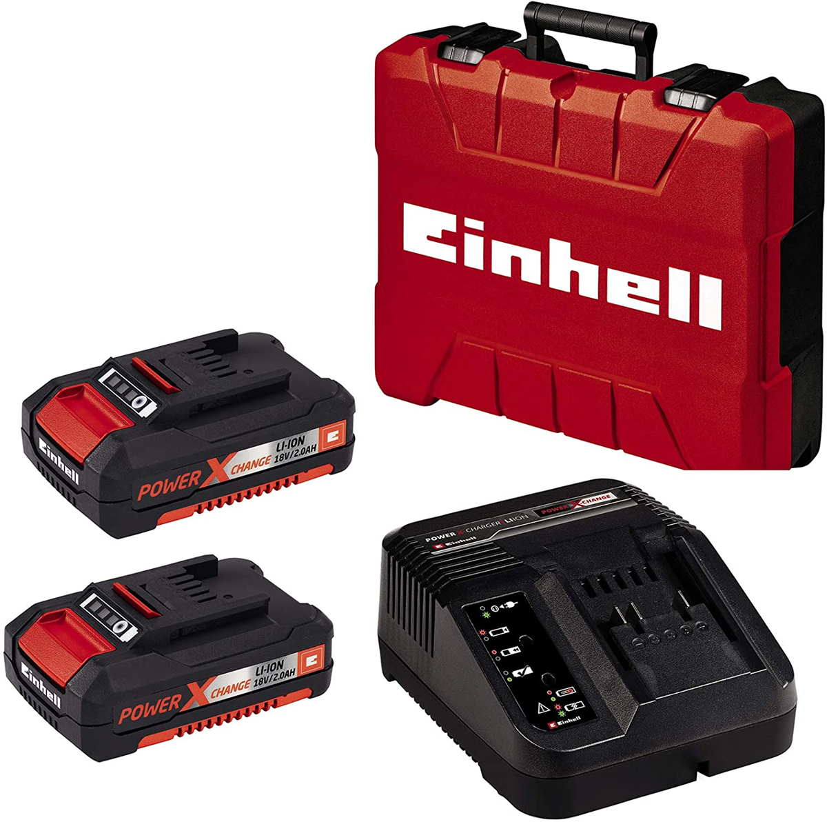 Einhell TE-CD18/50 Lİ-İ BL 2X2,0AH Akülü Darbeli Matkap 4513940Akülü Matkap