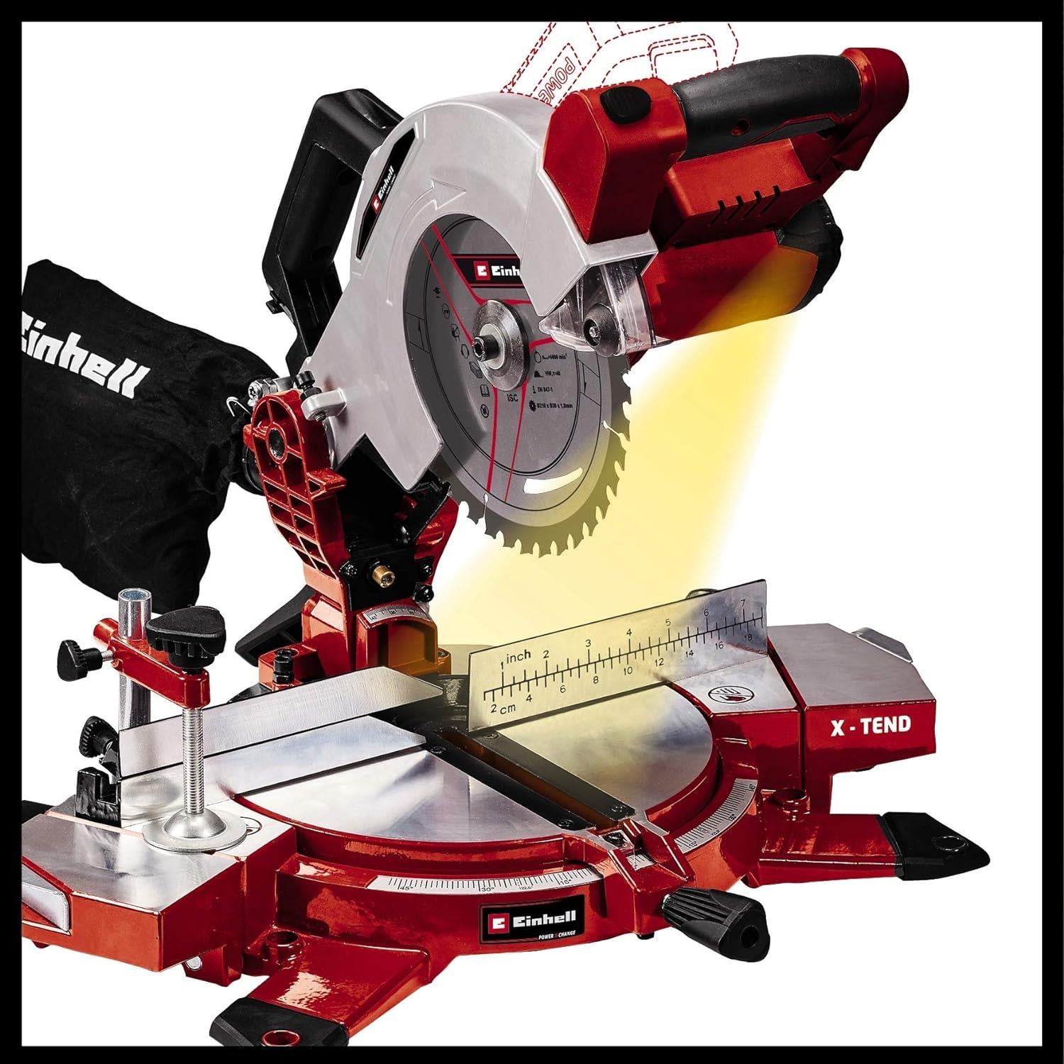 Einhell Te-Ms 18/210 Li Solo Gönye Kesme Makinası 4300890Gönye Kesme