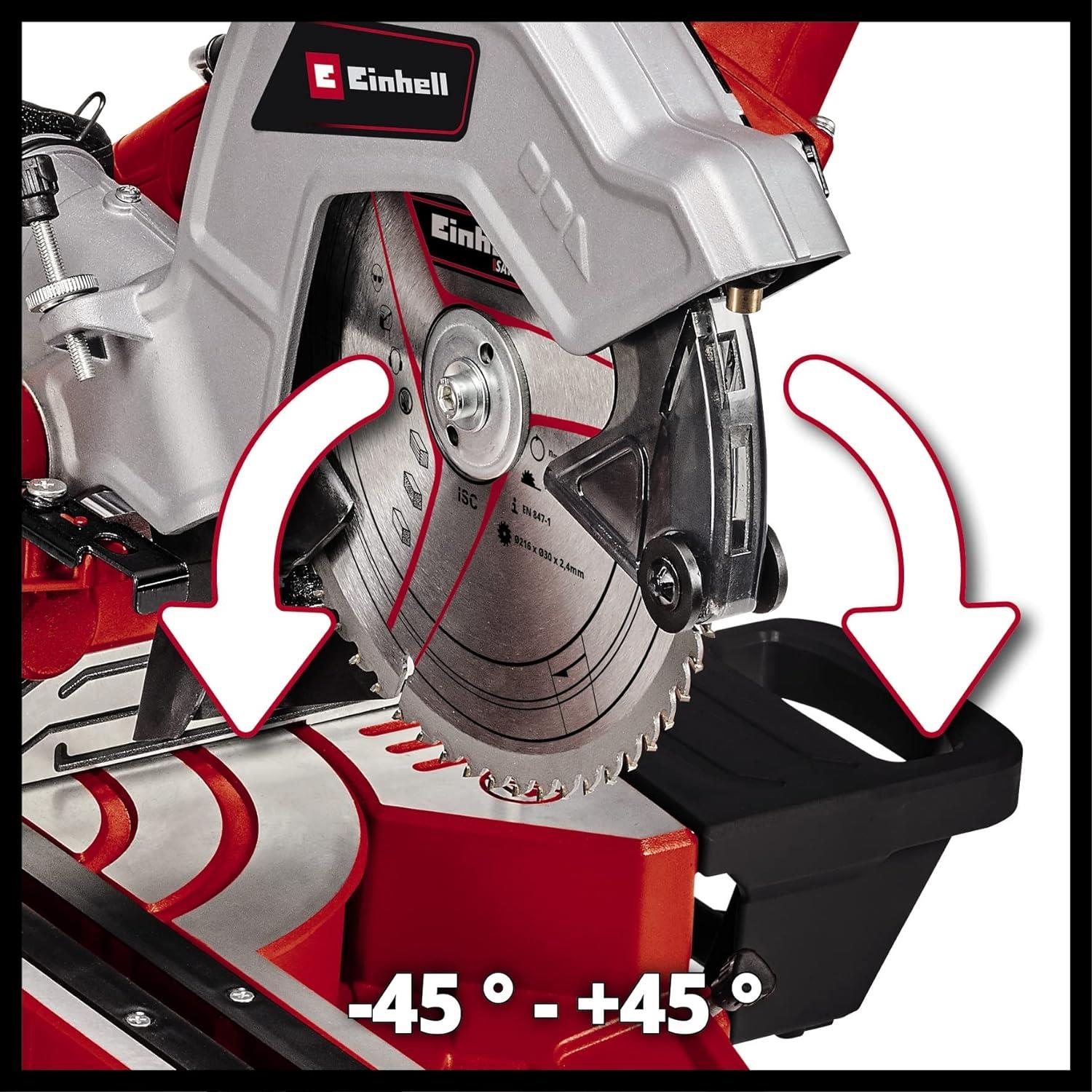 Einhell TE-SM 216 Dual Gönye Testere Pistonlu 4300865Gönye Kesme