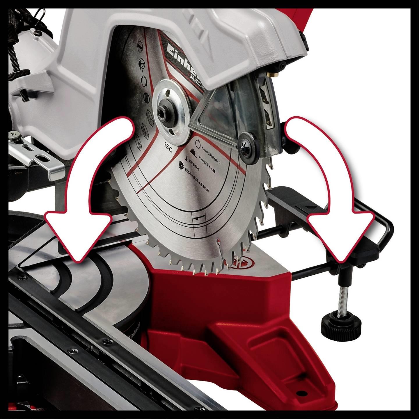 Einhell TE-SM 8 L Dual Gönye Testere Pistonlu 4300866Gönye Kesme