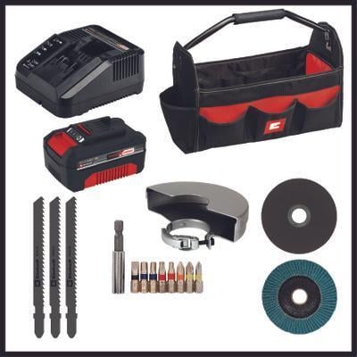 Einhell TE-TK 18/3 Li Kit (Js+Cd+Ag) Akülü Combo Alet Seti 4257241Elektrikli Aletler
