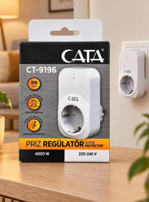 Cata Priz Regülatör CT-9196Priz & Anahtar Çeşitleri