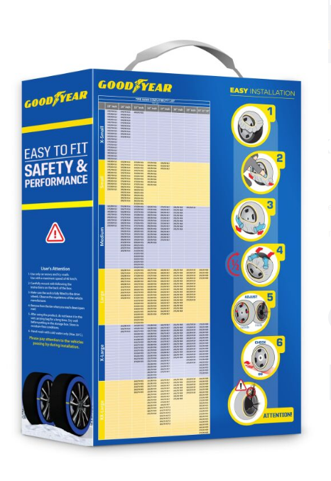 Goodyear Kar Çorabı L Beden 401036Lastik Bakım Ürünleri