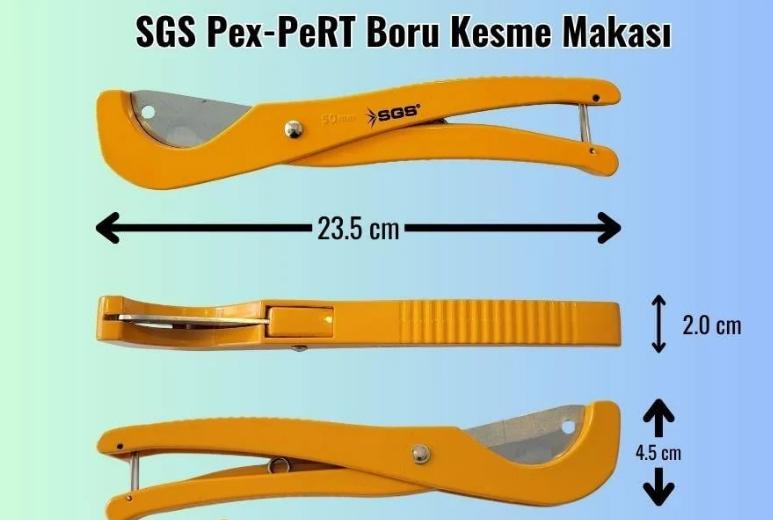 Sgs Pprc Boru Makası Basıc50 Sgs1015Boru Makasları