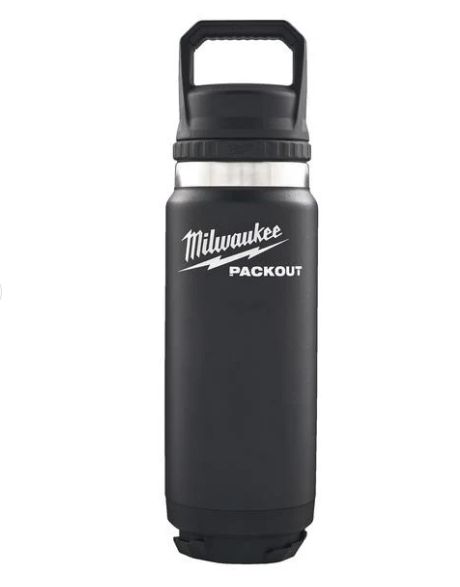 Milwaukee Packout Termos Şişe 710 ML Siyah 4932493466Termoslar