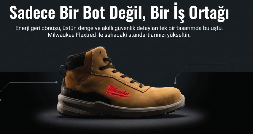 Milwaukee Flextred Ayakkabı S3S 1M171311 Esd 45 NO 4932493749İş Ayakkabıları
