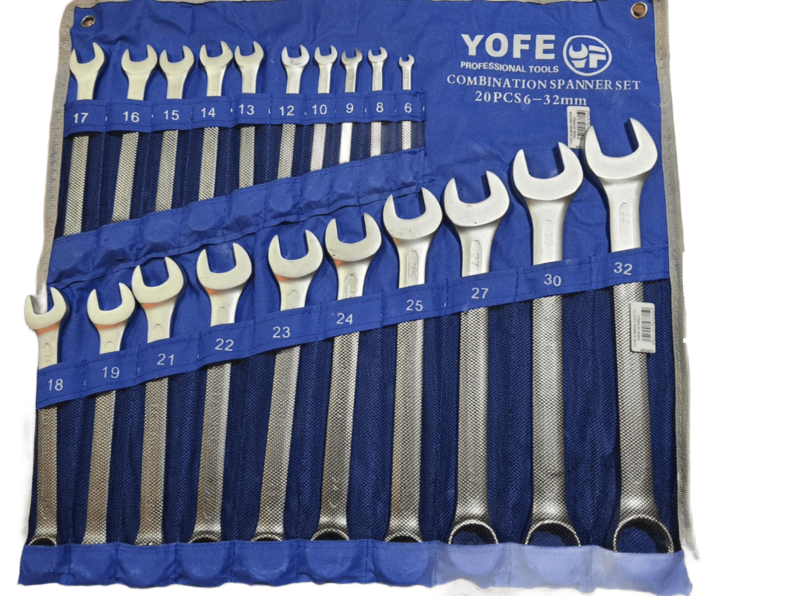 Yofe Kombine Anahtar Takımı 20 PARÇAKombine Anahtarlar