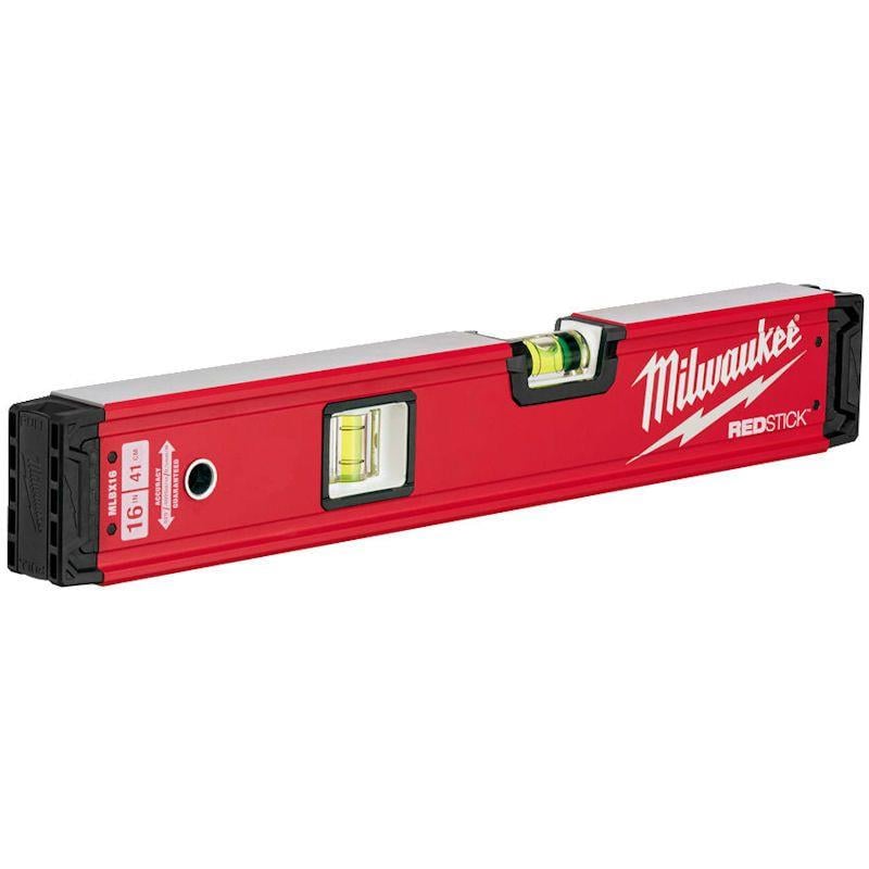 Milwaukee Su Terazisi 16  Kırmızı Omurga 40CM MLBX16 4932459060Su Terazileri