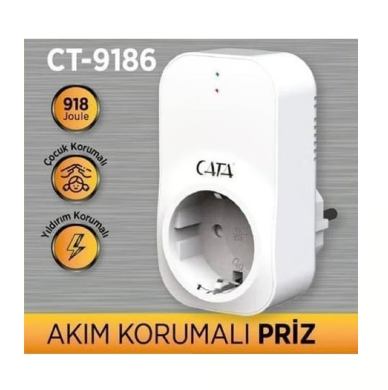 Cata Priz Regülatör CT-9186Priz & Anahtar Çeşitleri
