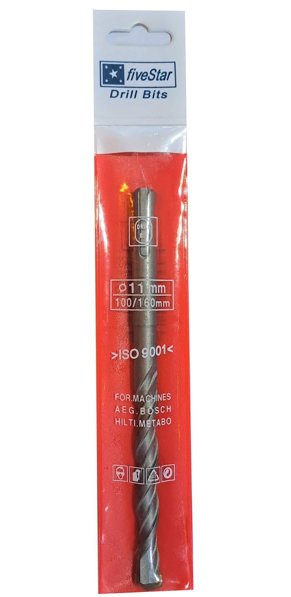 Fivestar Sds Matkap Ucu 9 X 160 MmMatkap Uçları