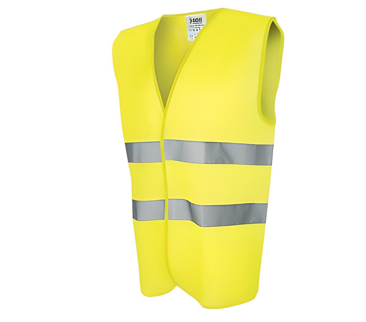 Fosforlu İş Güvenliği İkaz Yeleği SarıŞantiye İş Güvenliği