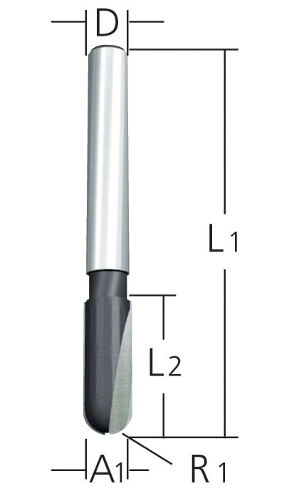 FREZE BIÇAĞI 6x6 mm