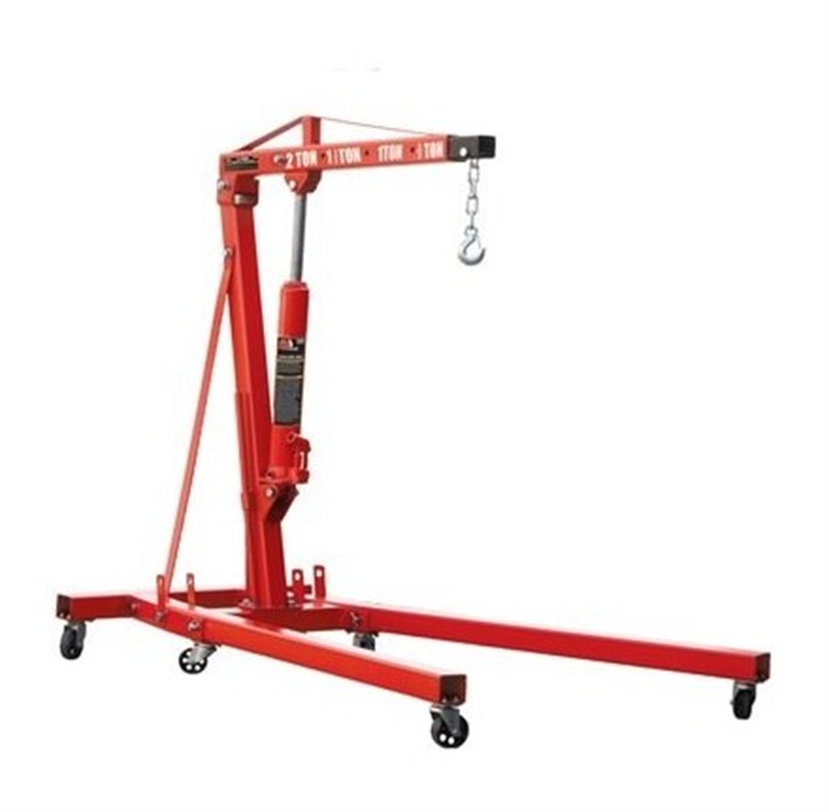 Gartool Katlanır Hidrolik Vinç 2 Ton Gtl10012Kaldırma Ekipmanları