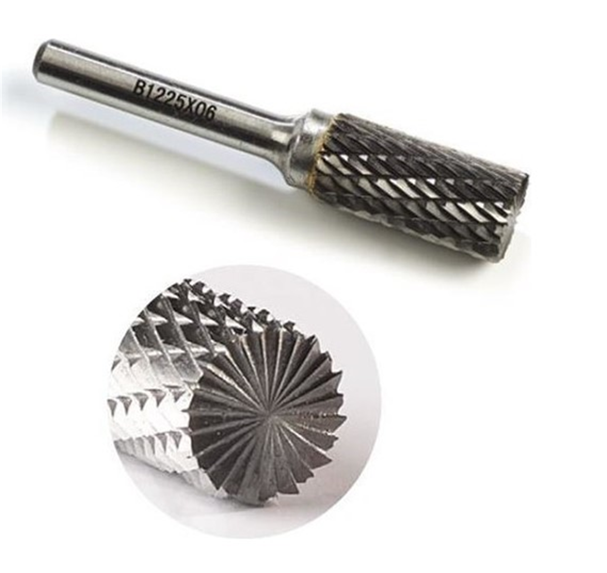 Gfb Karbür Kalıpçı Freze Ucu B1225X06 Silindir Alın KesmeliFreze Uçları