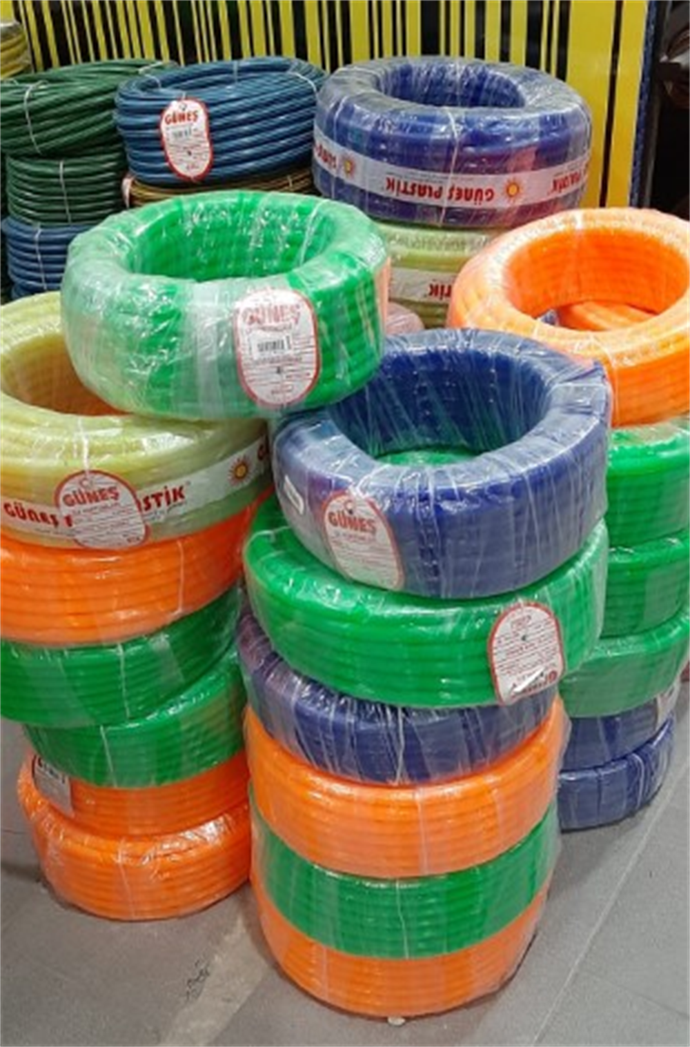 Güneş Etli Silikonlu Hortum 1/2'' 25 MtBahçe Hortumları