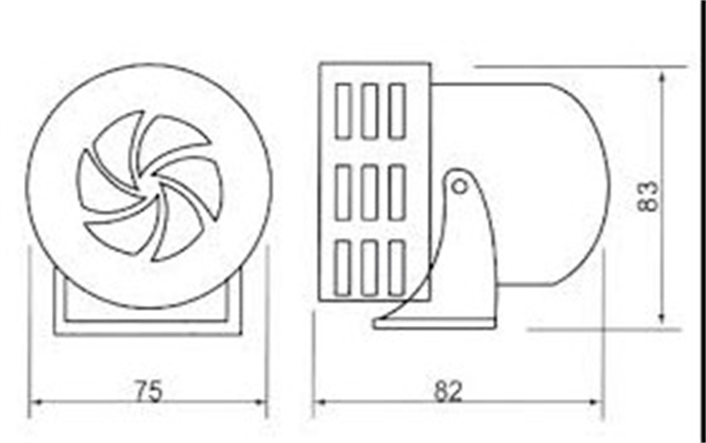 Gwest Mini Motor Siren MS-190Alarm ve Kornalar