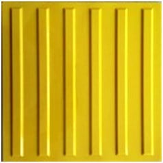 HİSSEDİLEBİLİR UYARICI KILAVUZ YÜZEY 40x40x8 mm