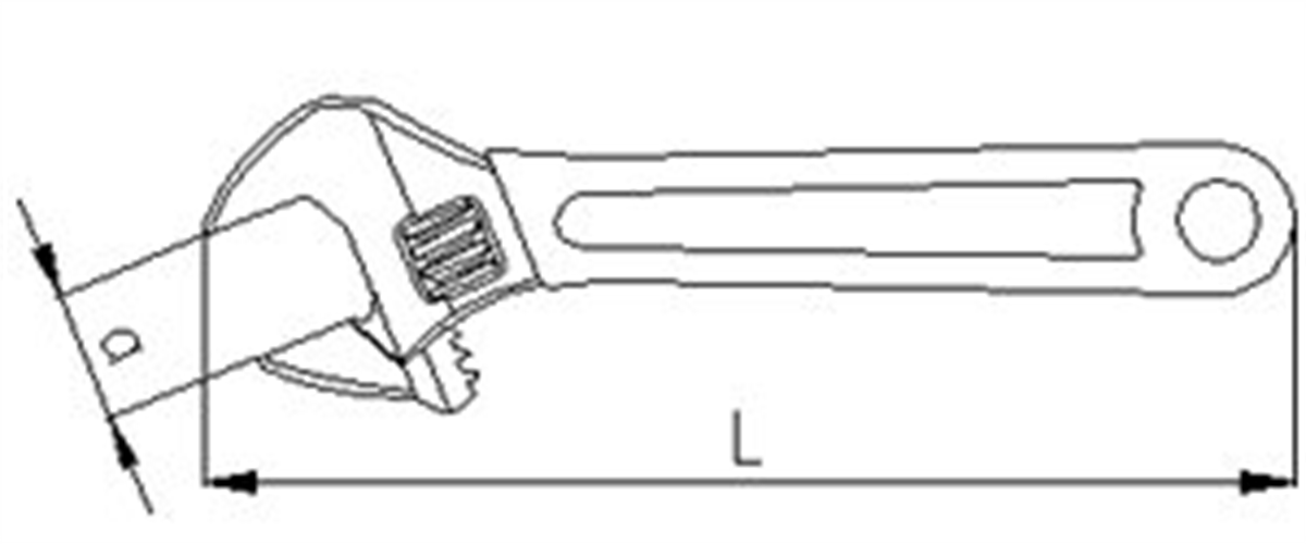 İZELTAŞ 0600 Kurbağacık Anahtar 12''