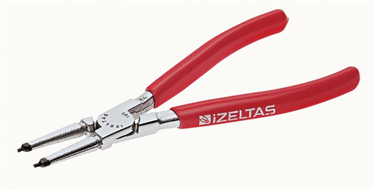İzeltaş İç Segman Pensesi Yaysız Düz 180 mm